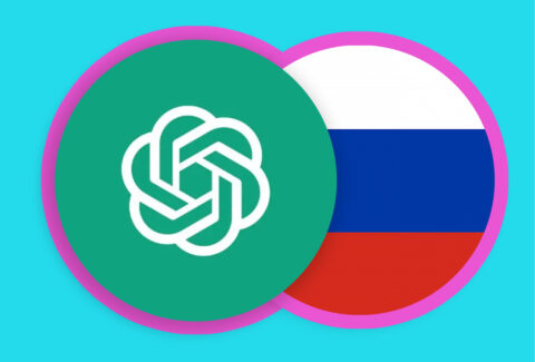 ChatGPT and Russian Flag